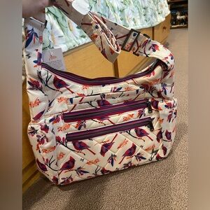 LUG Camper SE Medium Crossbody - Cardinals Cream NWT